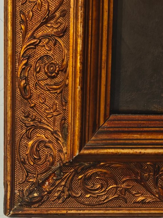 An Antique 19th-century Portrait Of A Woman By Pio Sanquirico -photo-2