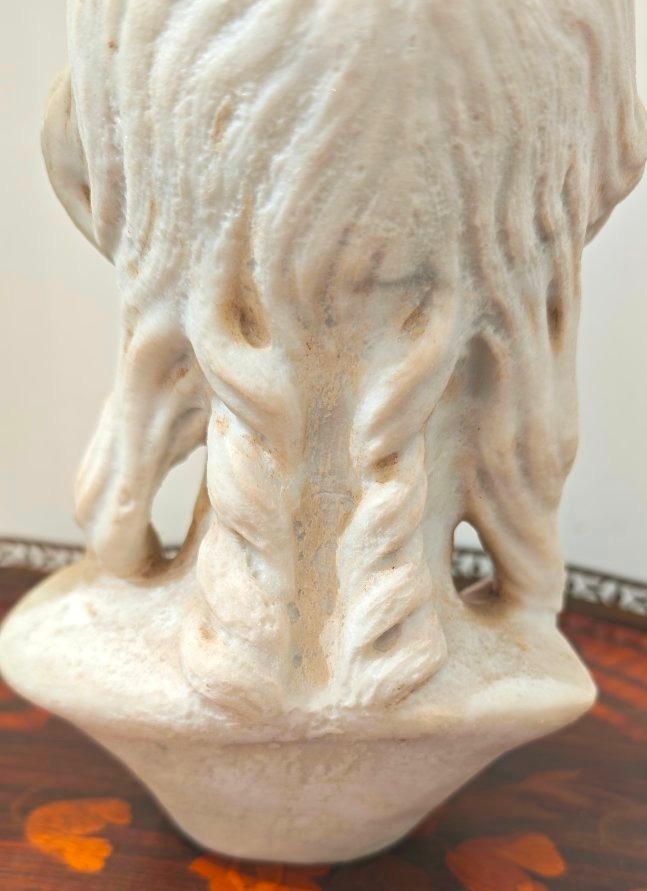 Grand Tour Carrara Marble Bust -photo-1