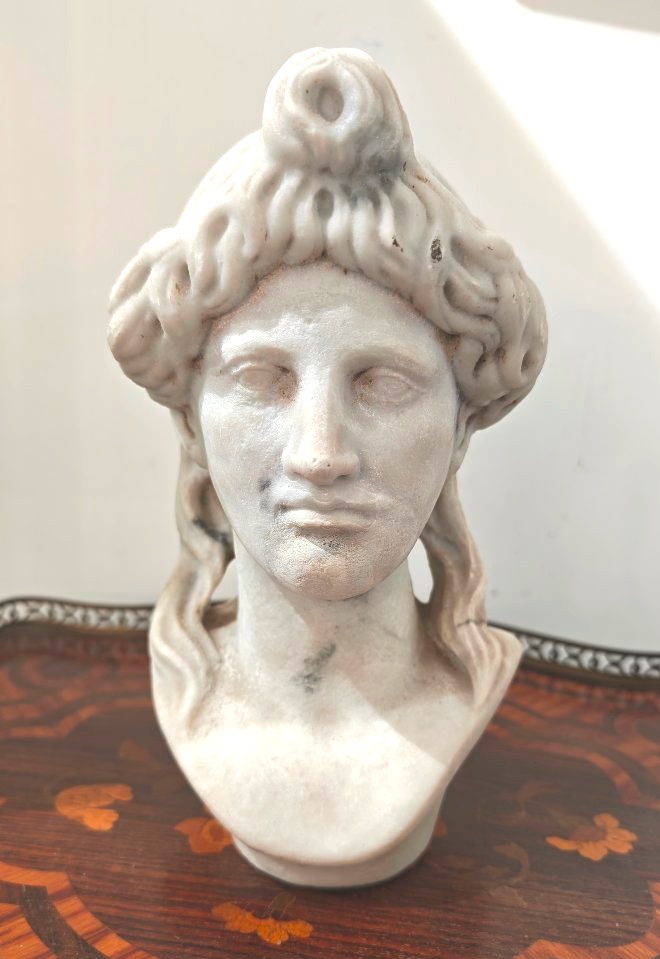 Grand Tour Carrara Marble Bust 
