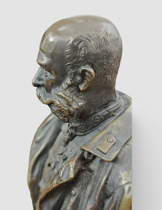 Bronze Bust Of Emperor Franz Joseph I Of Austria -photo-4