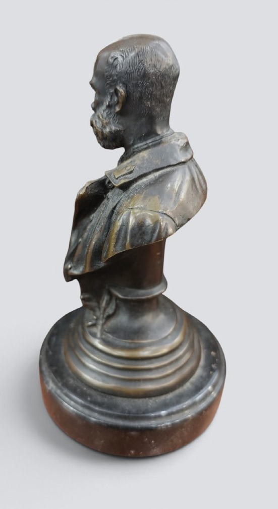 Bronze Bust Of Emperor Franz Joseph I Of Austria -photo-1