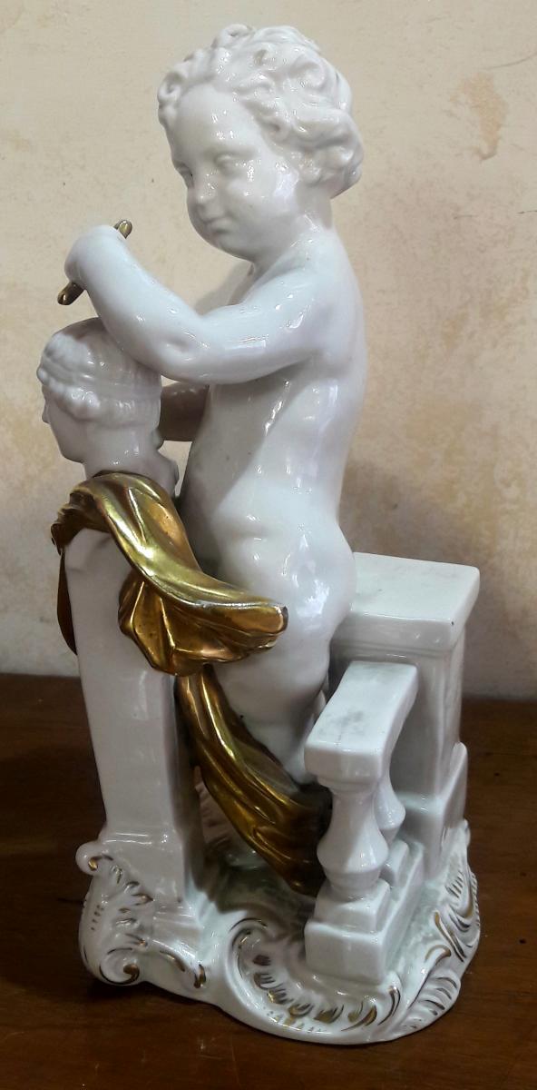 Figurine En Porcelaine De Dresde-photo-2