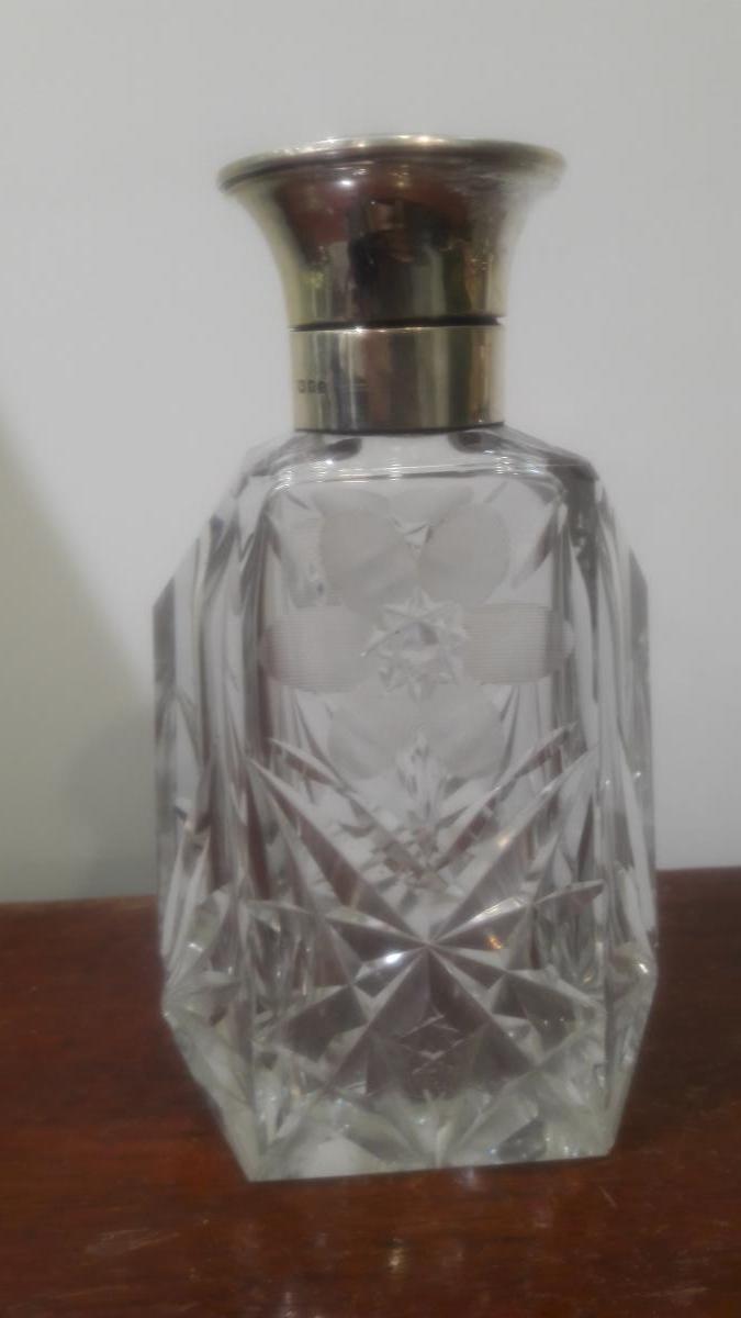 Pair Of Crystal And Silver Bottles-photo-2