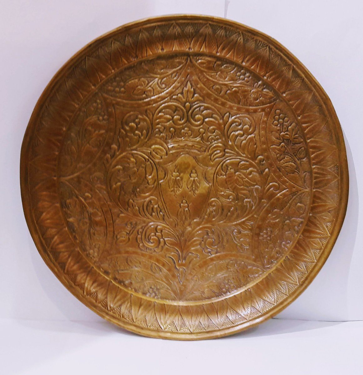 Plate With The Coat Of Arms Of The Barberini Family