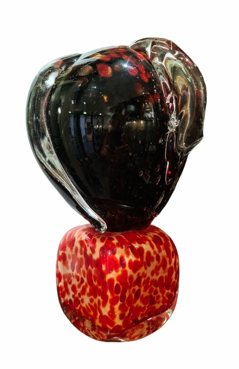 Artistic Murano Glass Sculpture-photo-2