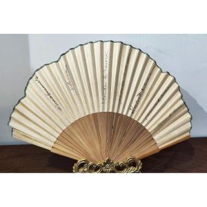 Éventail avec les autographes de Victor-Emmanuel III et de sa famille