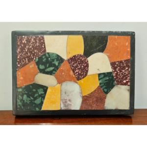 Antique "grand Tour" Paperweight In Antique Marble From The 19th Century