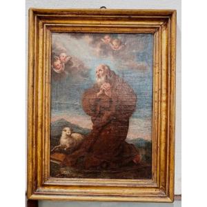 Vision extatique de saint François de Paule, Naples, XVIIIe siècle