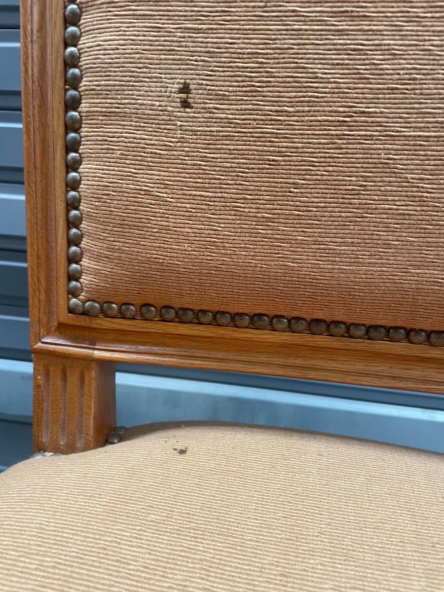 Suite De 6 Chaises De Style Louis XVI-photo-1