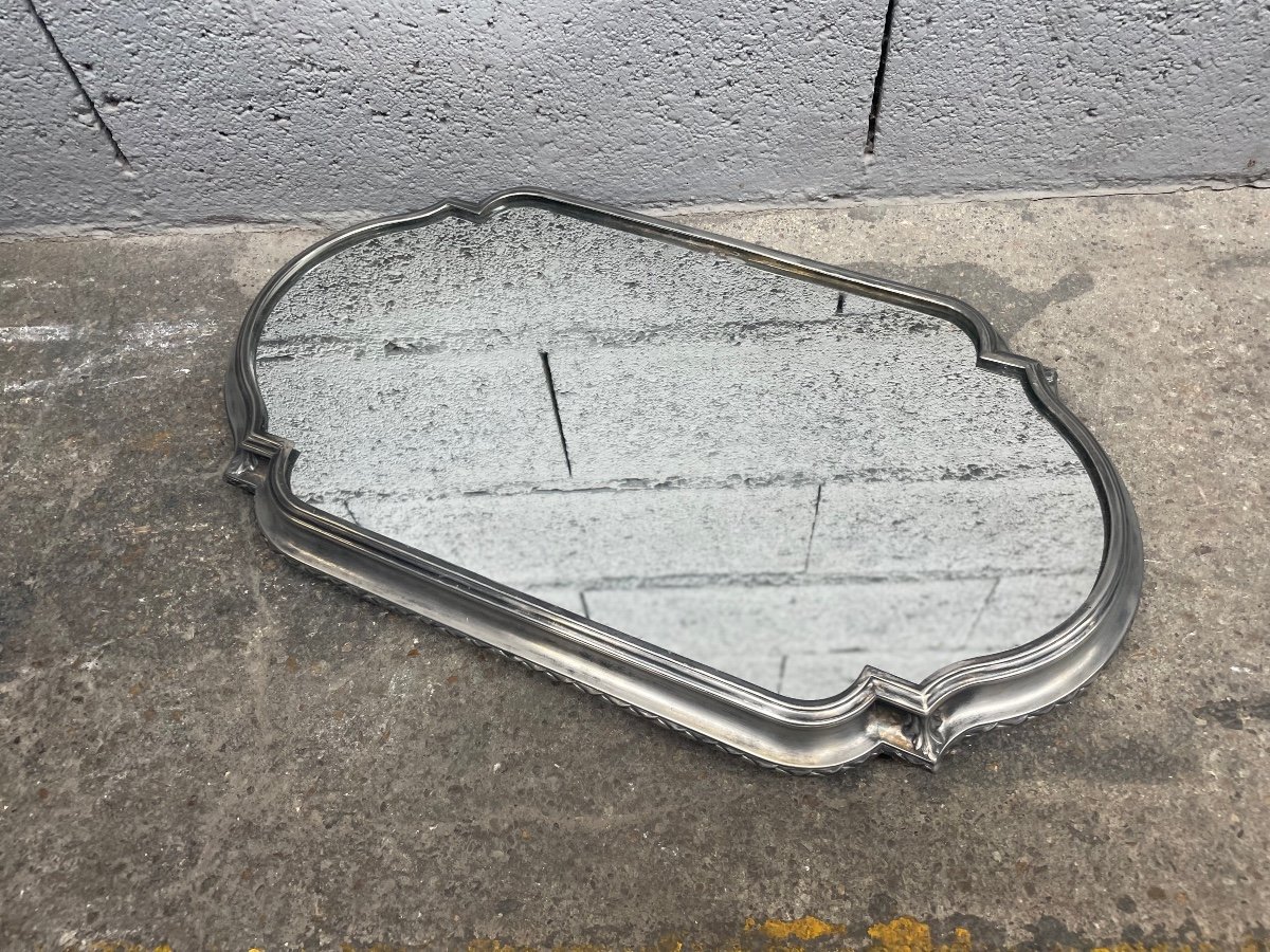 Silver Metal Tray-photo-4