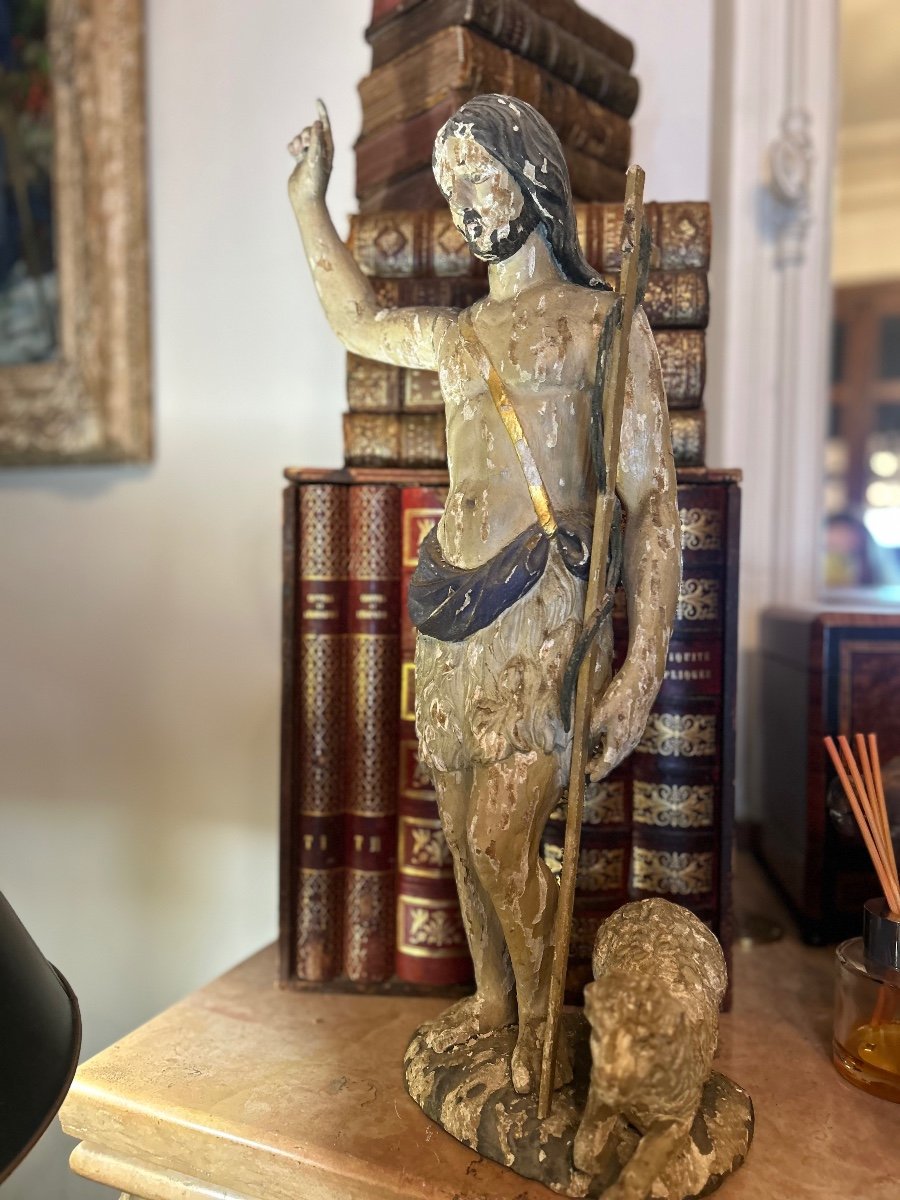 Sculpture Saint John The Baptist-photo-4