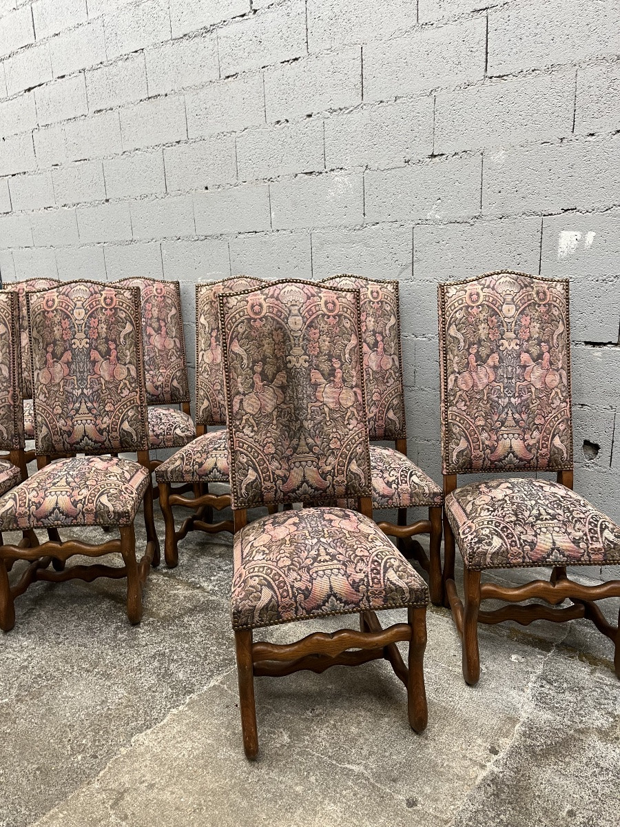 Set Of 8 Chairs -photo-2