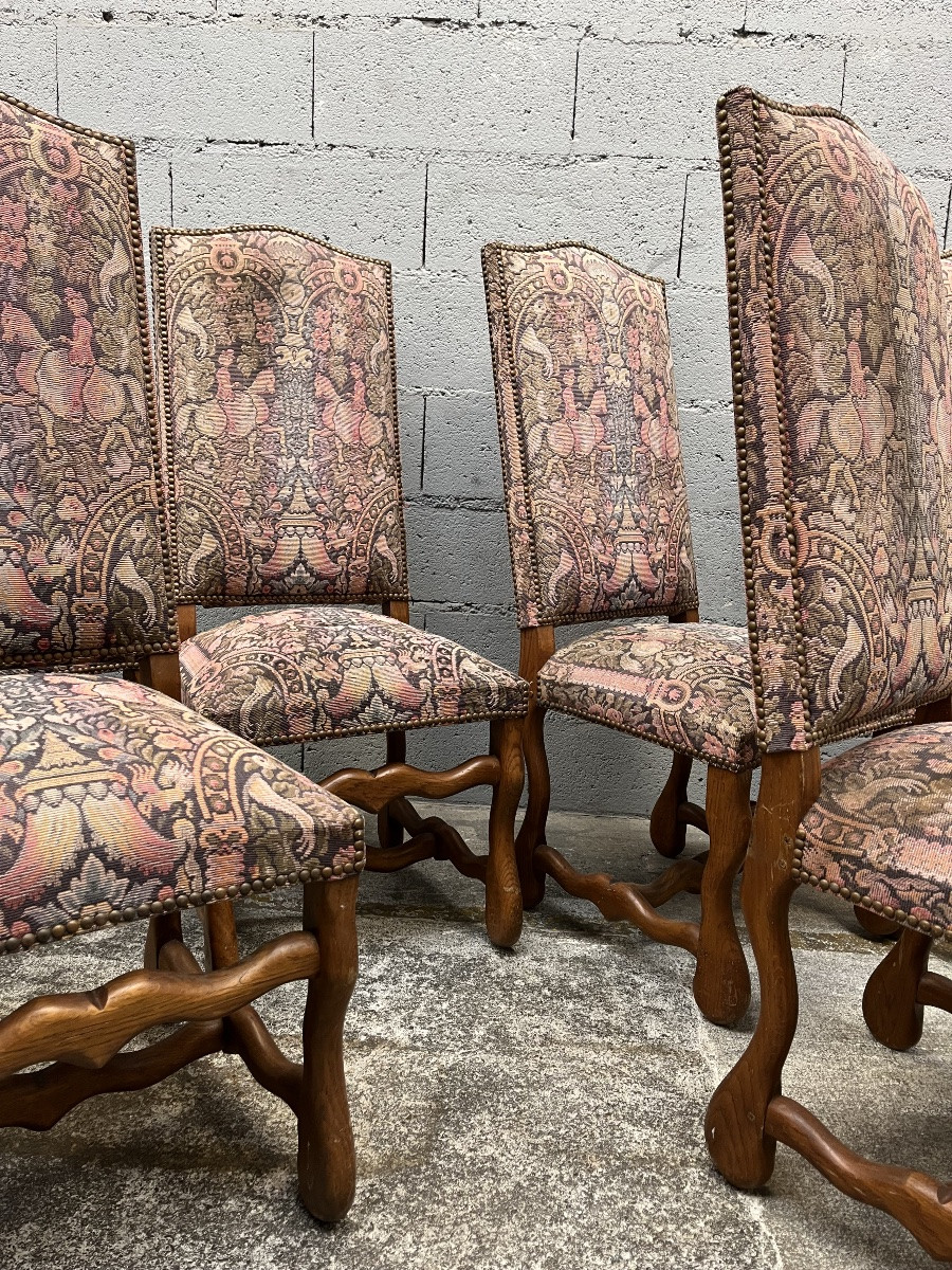 Set Of 8 Chairs -photo-4