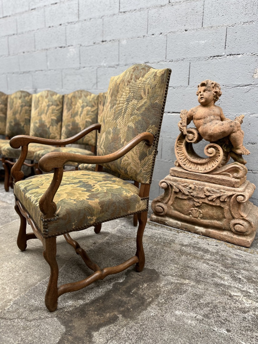 Série de chaises et fauteuils -photo-2