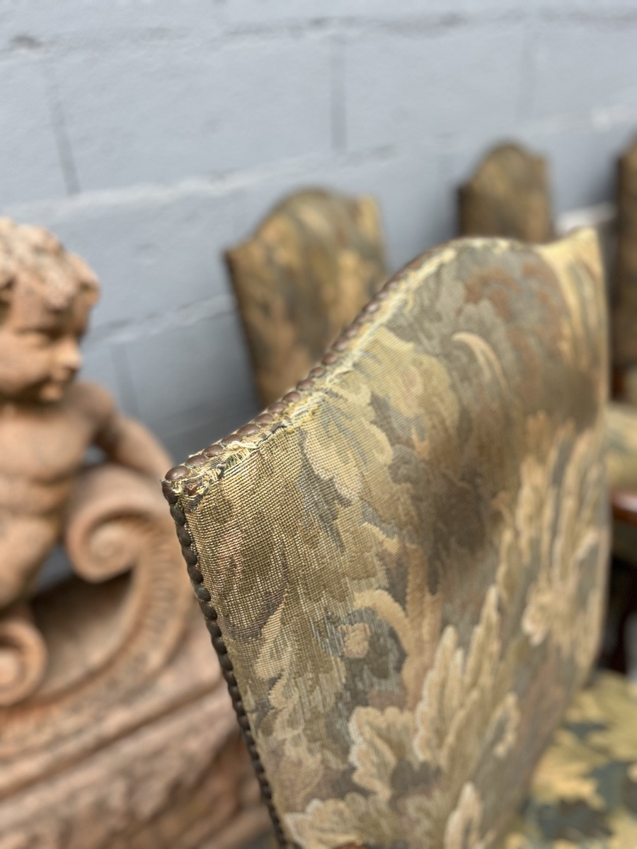 Série de chaises et fauteuils -photo-2