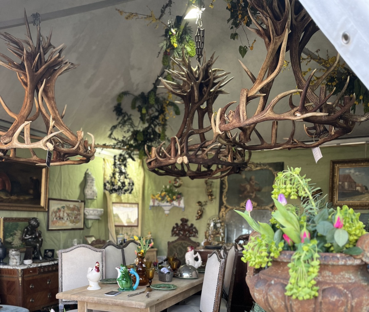 Deer Antler Chandelier