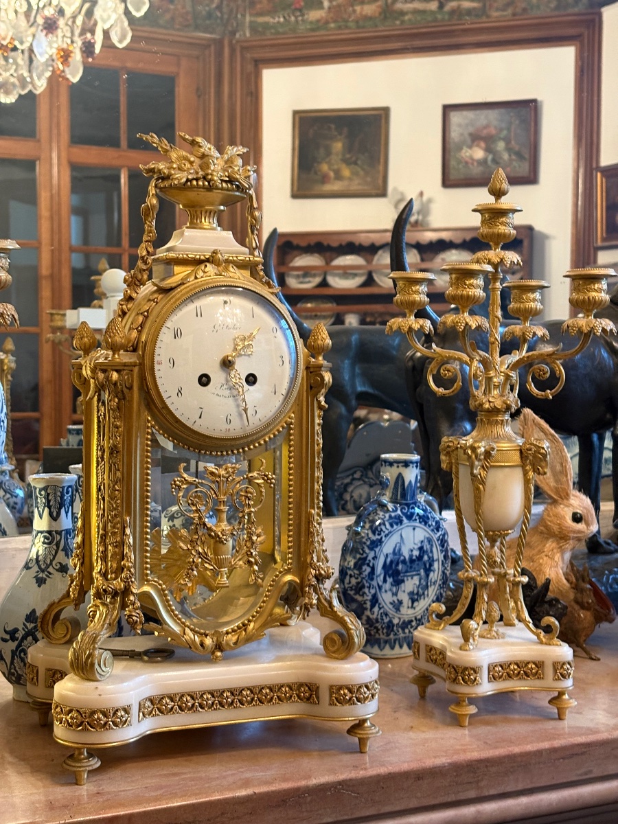 Garniture - pendule -photo-2