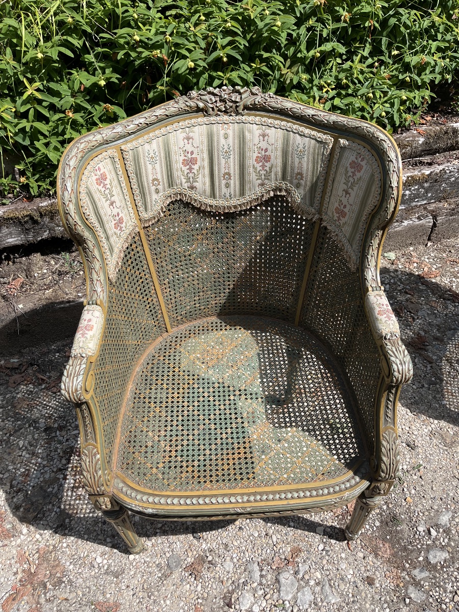 Pair Of Wingback Chairs -photo-3
