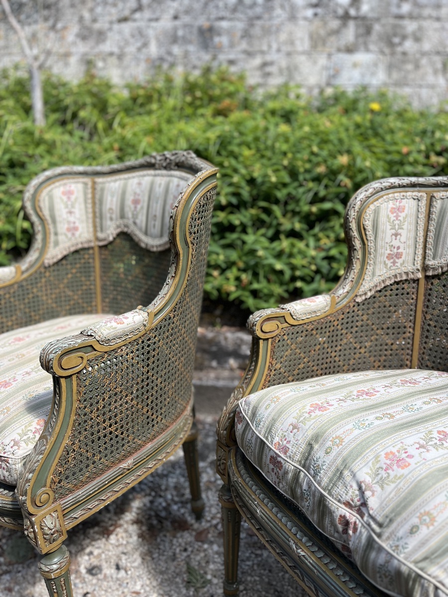 Pair Of Wingback Chairs 