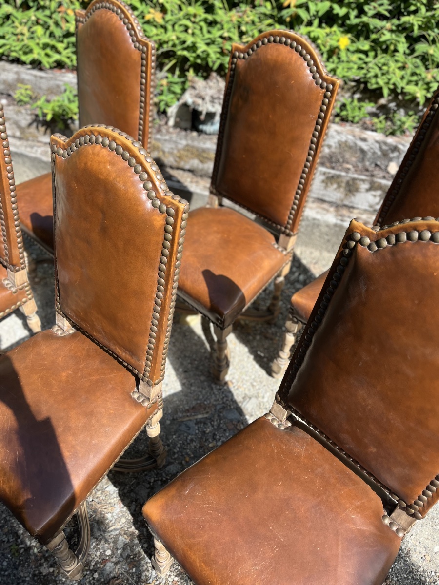 Set Of 6 Chairs -photo-2