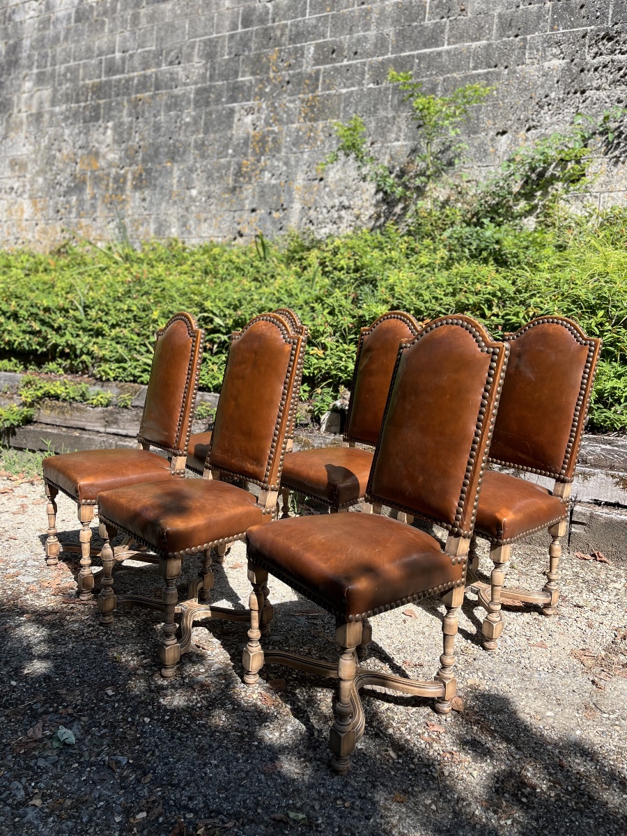 Set Of 6 Chairs 