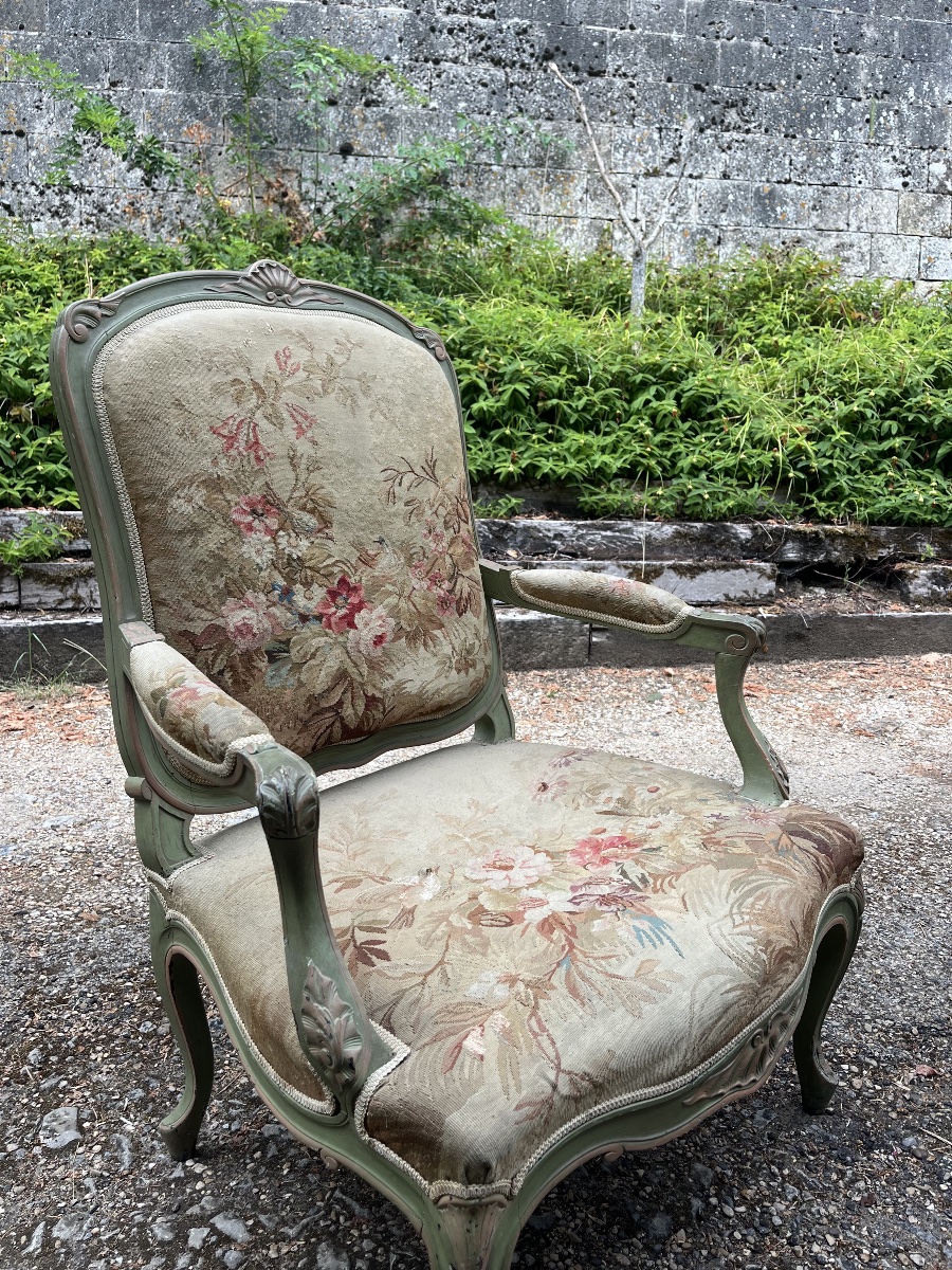 Set Of 4 Armchairs 