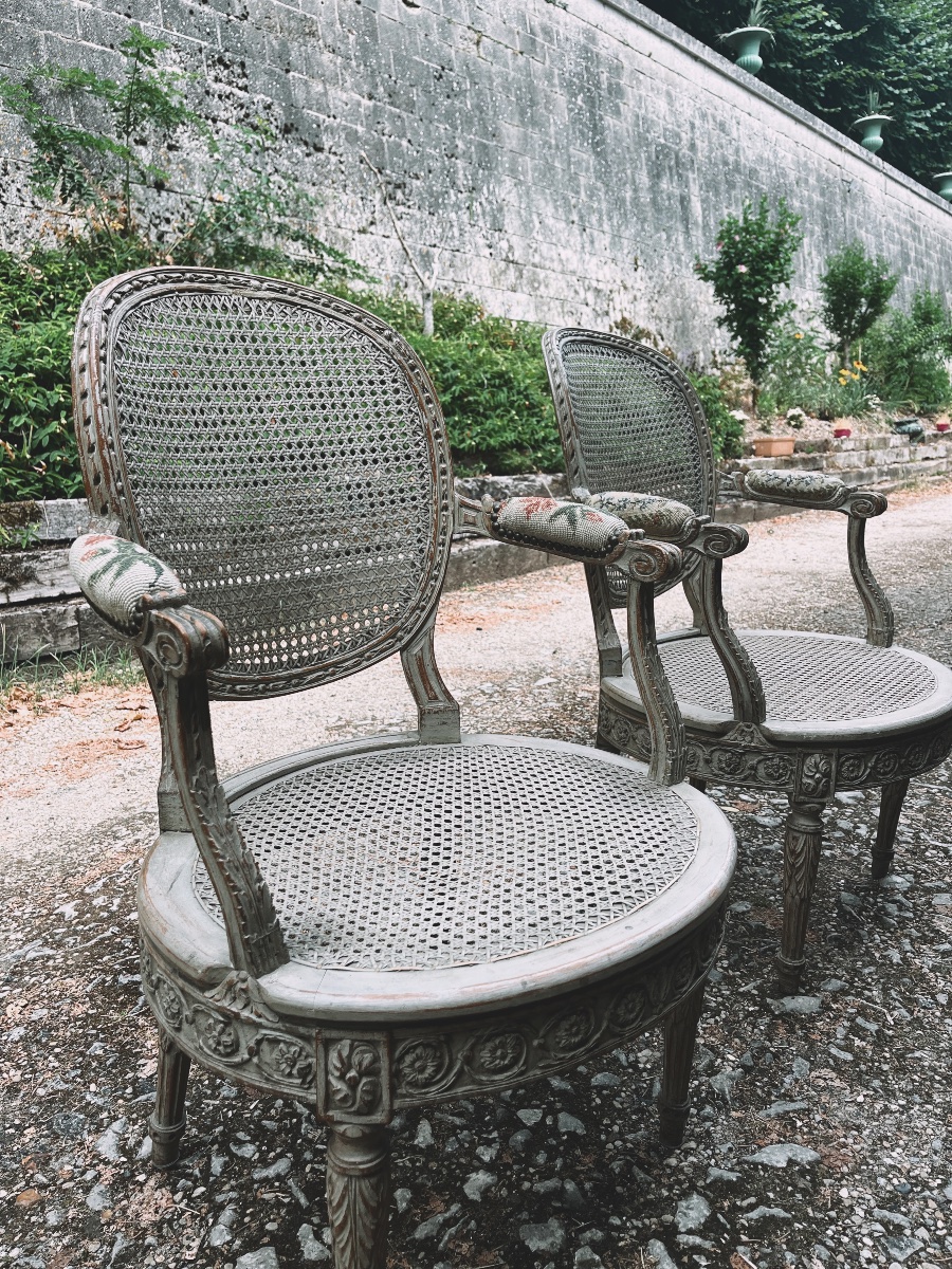 Pair Of Armchairs -photo-4