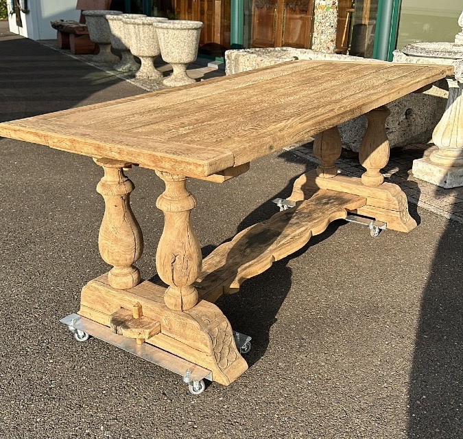 Monastery Table Made Of Oak 