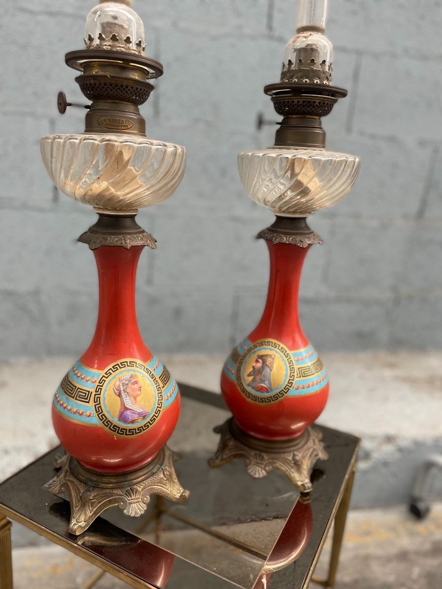 Pair Of Oil Lamps-photo-4