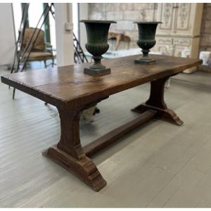 Table de ferme en chêne 