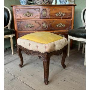 Pouf de style Louis XV