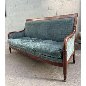 Banquette époque restauration 