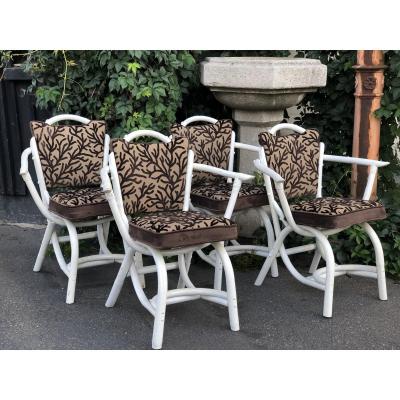 Set Of 4 Armchairs