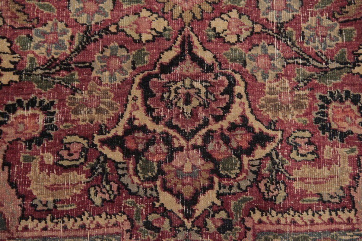 Tapis kerman laver Iran 110 x 70 cm-photo-1