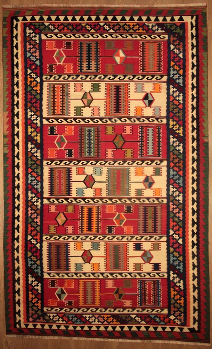 Gashghaï Kashkuli Kilim Iran 276 X 171 Cm