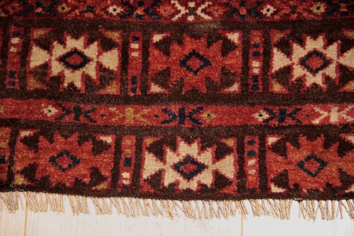Ensi Tekké Hatchlou Carpet Turkmenistan 160 X 111 Cm-photo-3