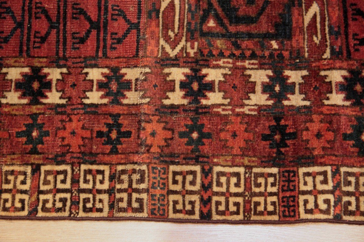 Ensi Tekké Hatchlou Carpet Turkmenistan 160 X 111 Cm-photo-3