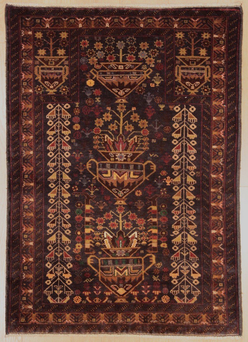 Tapis beloutch Afghanistan 128 x 90 cm