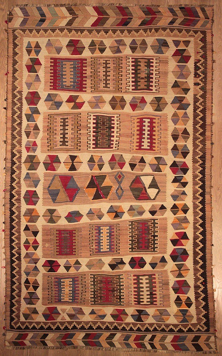 Kilim gashghaï kashkuli Iran 264 x 161 cm