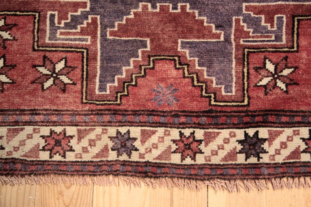 Turkish Rug, Lesghi Pattern, 197 X 104 Cm-photo-2