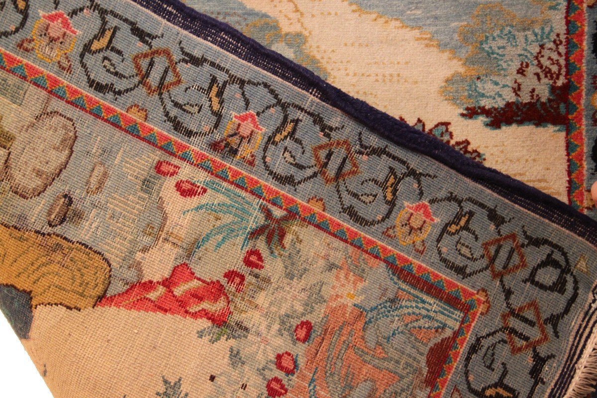 Tapis Tabriz Iran 119 x 98 cm-photo-4