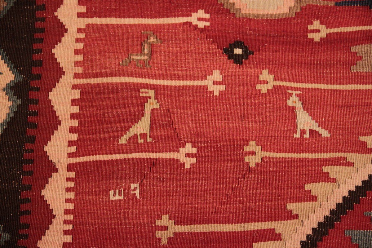 Kilim Karabagh Caucase 345 x 185 cm-photo-1