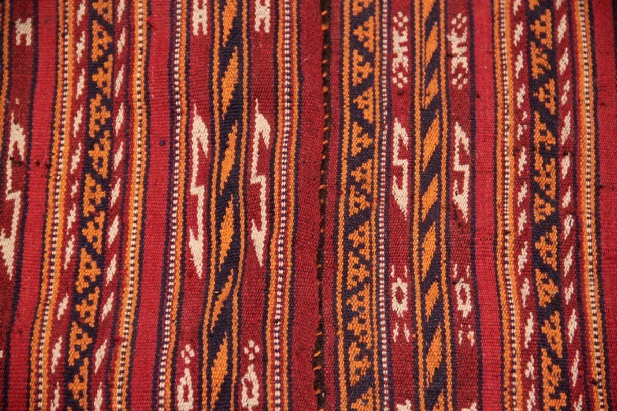 Tapis de selle Yomouth Turkménistan 120 x 84 cm-photo-3
