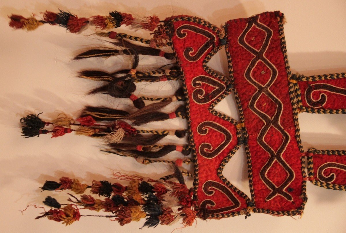Coiffe de chameau Ouzbékistan 88 x 52 cm-photo-2