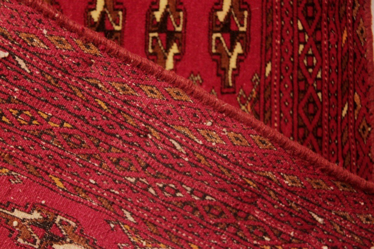 Tapis djoval Turkmène Khorassan 140 x 66 cm-photo-2