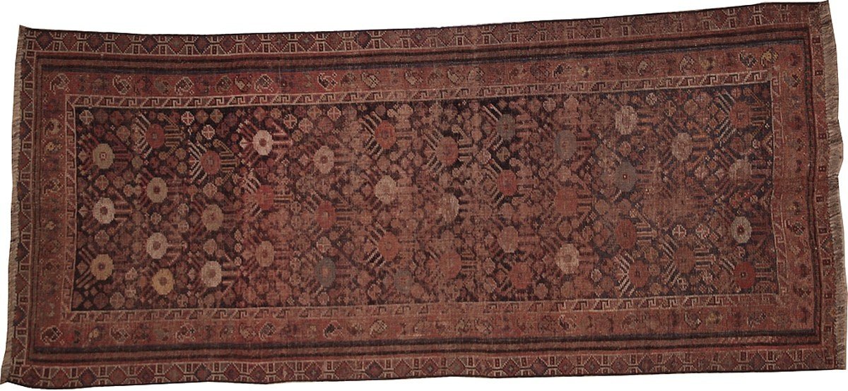 Tapis Khamseh Iran 198 x 87 cm-photo-2