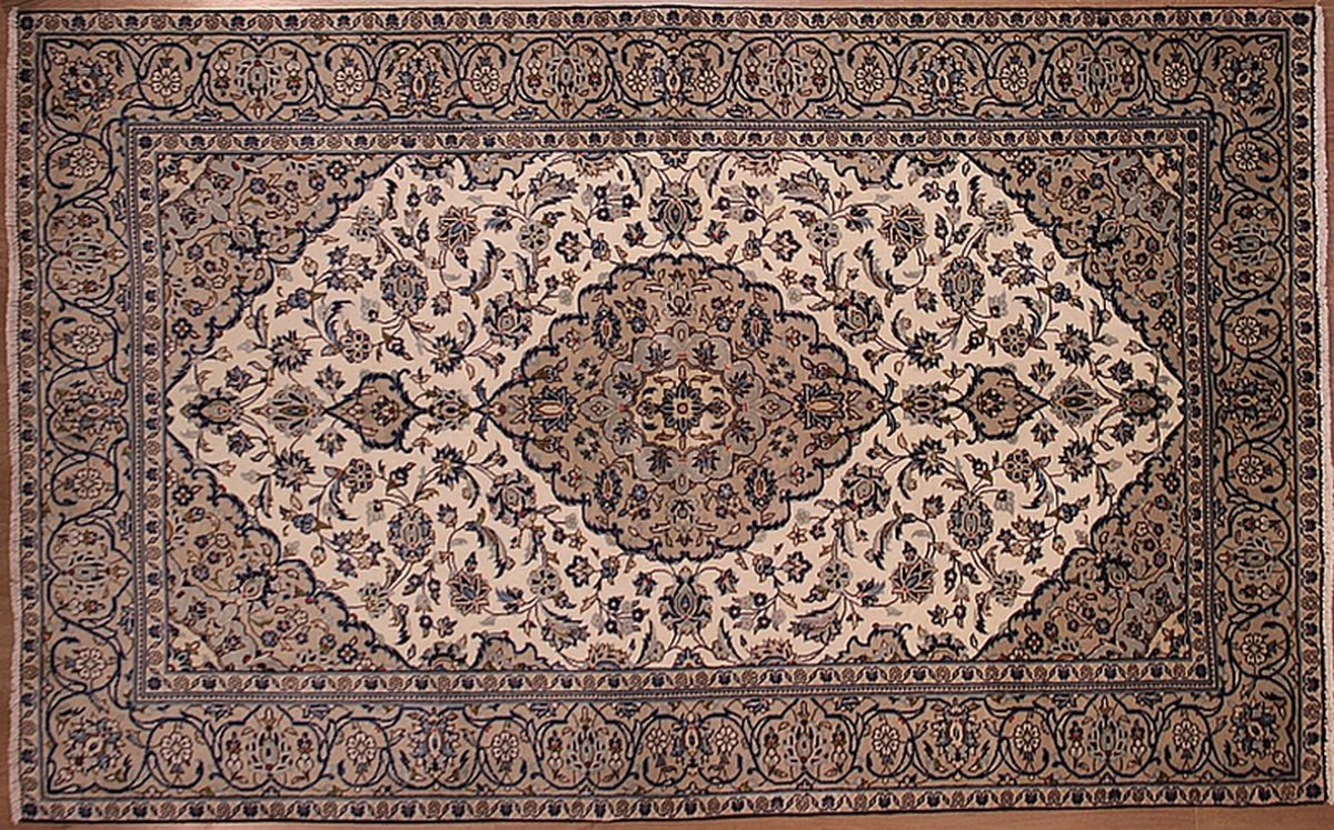 Tapis Kashan Iran 236 x 146 cm-photo-2