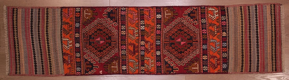 Kilim Soumak Shahsavan Iran 189 X 48 Cm-photo-2