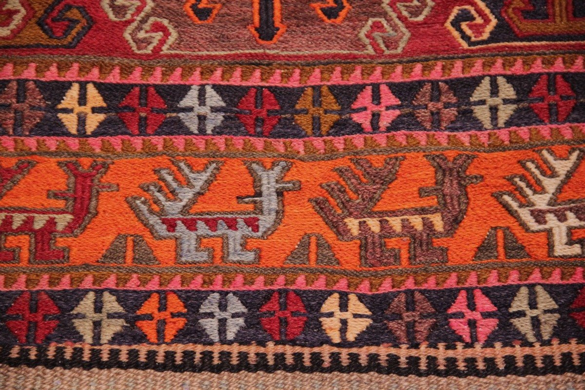 Kilim Soumak Shahsavan Iran 189 X 48 Cm-photo-4