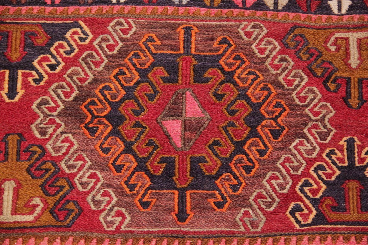 Kilim Soumak Shahsavan Iran 189 X 48 Cm-photo-1
